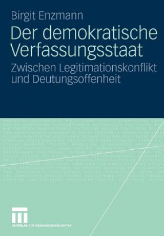 Kniha Der Demokratische Verfassungsstaat Birgit Lange-Enzmann