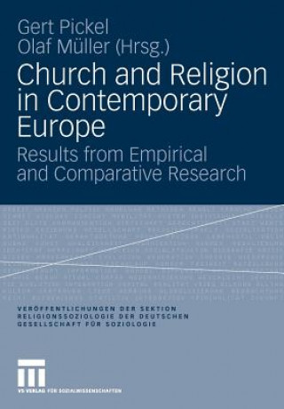 Carte Church and Religion in Contemporary Europe Olaf Müller