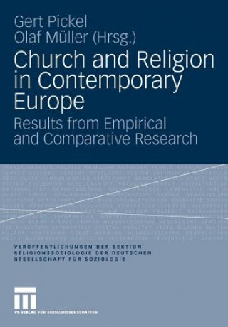 Книга Church and Religion in Contemporary Europe Olaf Müller