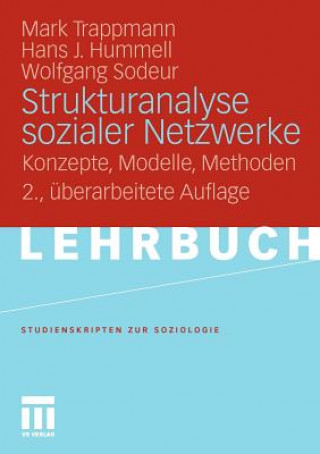 Buch Strukturanalyse Sozialer Netzwerke Wolfgang Sodeur