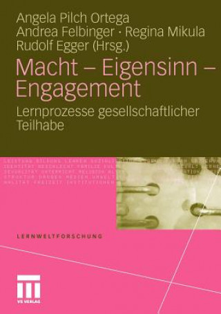 Livre Macht - Eigensinn - Engagement Rudolf Egger