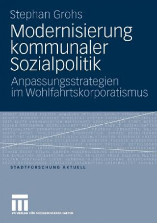 Könyv Modernisierung Kommunaler Sozialpolitik Stephan Grohs