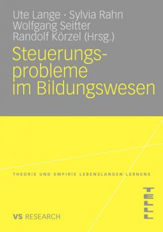 Книга Steuerungsprobleme Im Bildungssystem Randolf Körzel