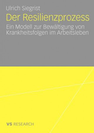 Könyv Der Resilienzprozess Ulrich Siegrist