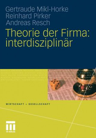 Kniha Theorie Der Firma: Interdisziplin r Andreas Resch