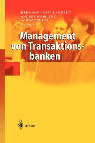 Carte Management Von Transaktionsbanken Hermann-Josef Lamberti