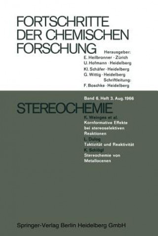 Knjiga Stereochemie K Schlogl