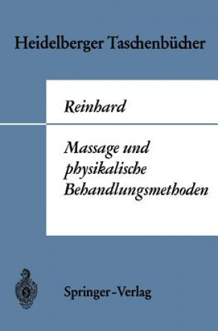Book Massage Und Physikalische Behandlungsmethoden Wilhelm Reinhard