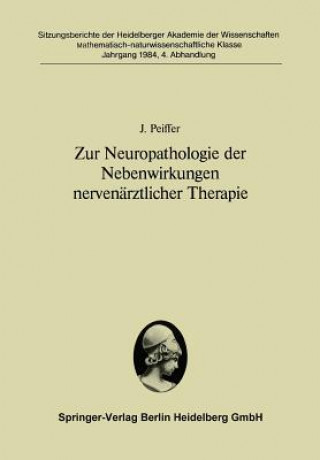 Kniha Zur Neuropathologie Der Nebenwirkungen Nerven rztlicher Therapie J Peiffer