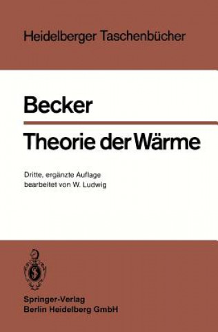 Kniha Theorie Der Warme Becker