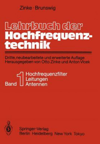 Buch Lehrbuch Der Hochfrequenztechnik Heinrich Brunswig