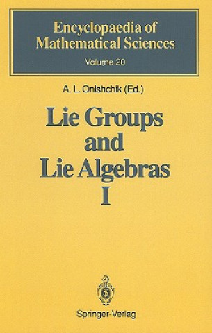 Kniha Lie Groups and Lie Algebras I Ernest B. Vinberg