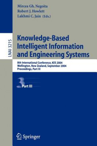 Kniha Knowledge-Based Intelligent Information and Engineering Systems Mircea Negoita