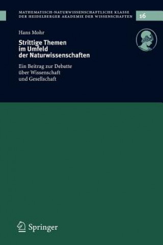 Knjiga Strittige Themen Im Umfeld Der Naturwissenschaften Hans Mohr