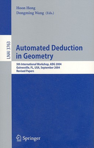 Książka Automated Deduction in Geometry Hoon Hong