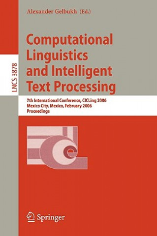 Buch Computational Linguistics and Intelligent Text Processing Alexander Gelbukh