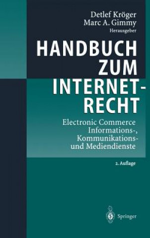 Könyv Handbuch Zum Internetrecht Marc A. Gimmy