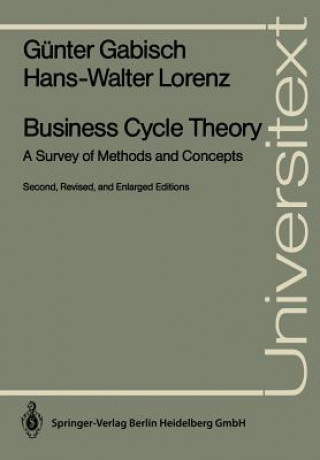 Książka Business Cycle Theory Hans-Walter Lorenz