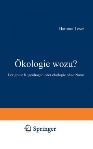 Buch kologie Wozu? Hartmut Leser