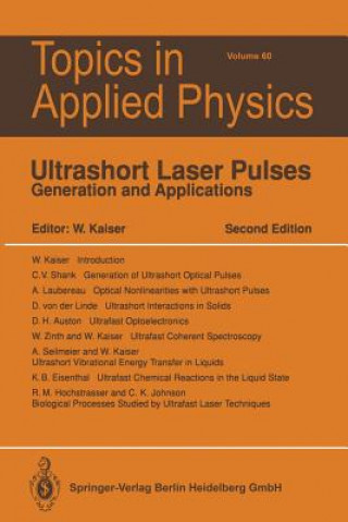 Kniha Ultrashort Laser Pulses Wolfgang Kaiser