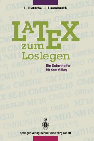 Book Latex Zum Loslegen Joachim Lammarsch