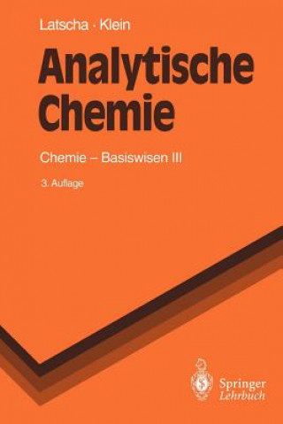 Kniha Analytische Chemie Helmut A. Klien