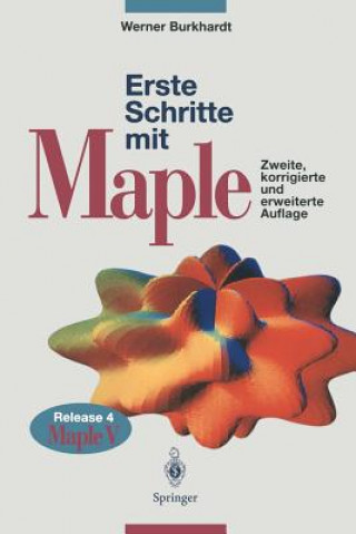 Knjiga Erste Schritte Mit Maple Werner Burkhardt