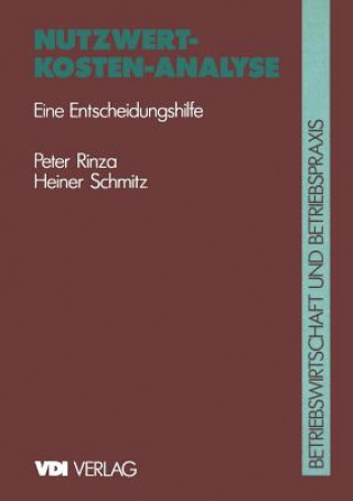Kniha Nutzwert-Kosten-Analyse Peter Rinza