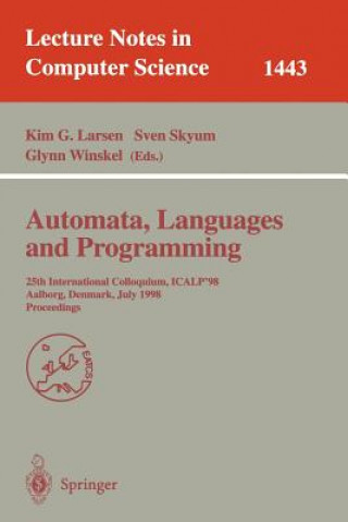 Książka Automata, Languages and Programming Kim G. Larsen