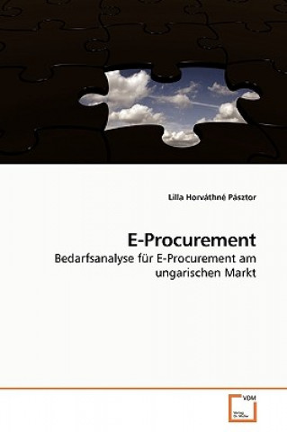 Kniha E-Procurement Lilla Horvthn Psztor