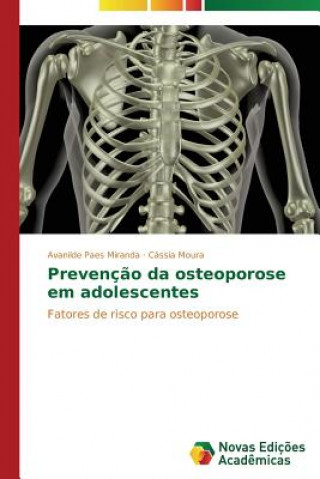 Książka Prevencao da osteoporose em adolescentes Moura Cassia