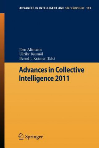 Kniha Advances in Collective Intelligence 2011 Jörn Altmann