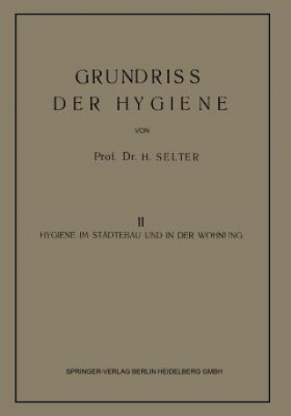 Książka Grundriss Der Hygiene Hugo Selter