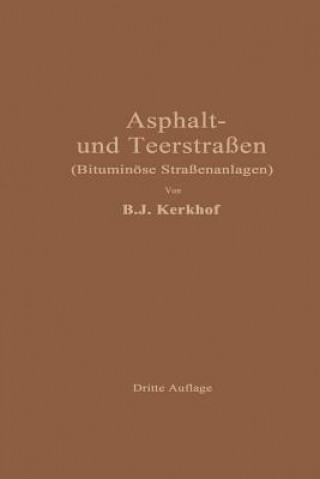 Buch Asphaltstrassen Und Teerstrassen E Ilse