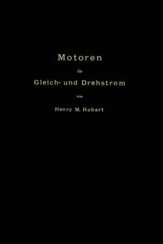 Knjiga Motoren F r Gleich- Und Drehstrom Hobart Punga