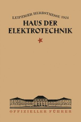 Book Haus Der Elektrotechnik Verlagsbuchhandlung Julius Springer