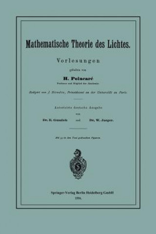 Carte Mathematische Theorie Des Lichtes J. Blondin