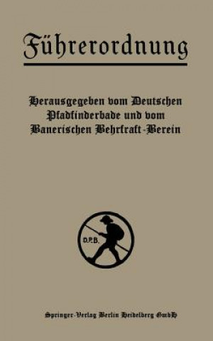 Carte F hrerordnung Deutscher Pfadfinderbund Und Bayerischer