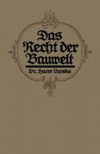 Könyv Das Recht Der Bauwelt Hans Lieske