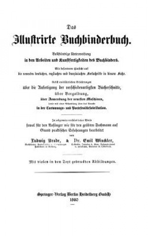 Carte Illustrirte Buchbinderbuch Emil Winckler