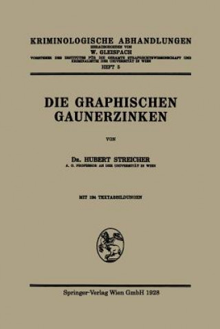 Книга Graphischen Gaunerzinken Hubert -J Streicher