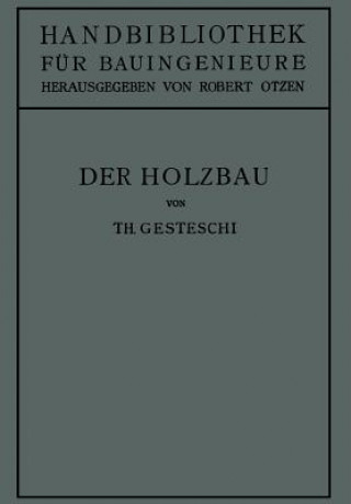 Könyv Holzbau Theodor Gesztessy