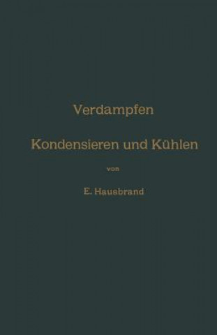 Kniha Verdampfen, Kondensieren Und K hlen Eugen Hausbrand