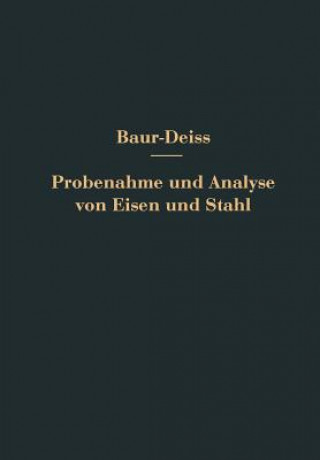 Carte Probenahme Und Analyse Von Eisen Und Stahl Eugen Deiss