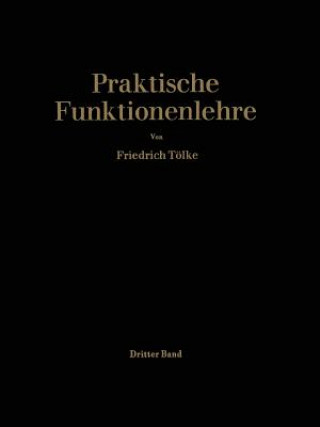 Książka Praktische Funktionenlehre Friedrich Tolke