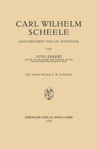 Kniha Carl Wilhelm Scheele Carl Wilhelm Scheele
