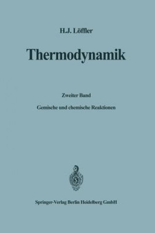 Książka Thermodynamik Hans Jurgen Loffler