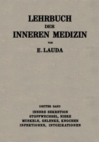 Kniha Lehrbuch Der Inneren Medizin Ernst Lauda