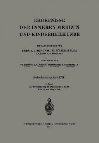 Kniha Beeinflussung Der Darmmotilitat Durch Abfuhr- Und Stopfmittel S. Lang