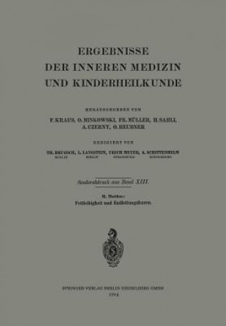 Kniha Fettleibigkeit Und Entfettungskuren Markus Mathes